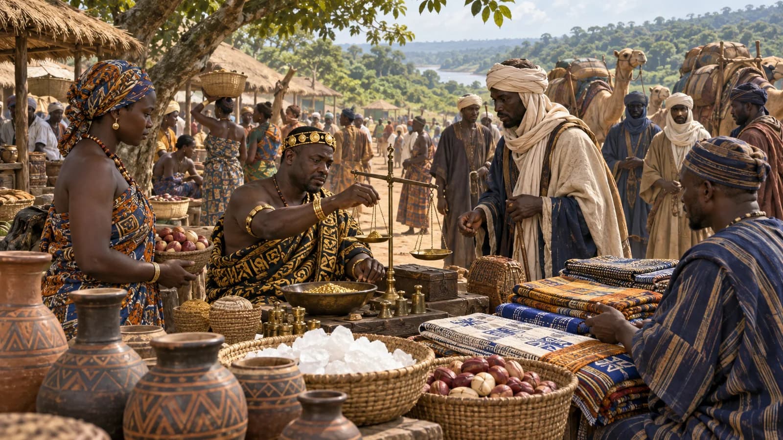 Pre-Colonial Trade and Commerce in Ghana